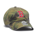 '47 ( フォーティーセブン ) クリーンナップ ボストンレッドソックス MLB CAMO ウッドランドカモ レッドソックス キャップ MLBキャップ 帽子 カモ柄 キャップ ベースボールキャップ メンズ レディース 14920556