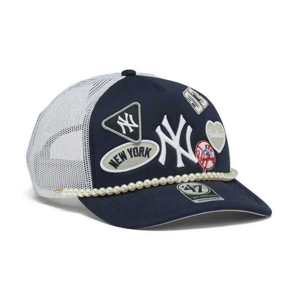 '47 ( フォーティーセブン ) '47 ヒッチ LC ニューヨーク・ヤンキース TRENDY TEAM ネイビー | 帽子 | キャップ | 派手 | オシャレ | サイズ調整 | 日よけ | アウトドア | お出かけ | 快適 | 涼しい | レトロ | 14920328 | ふぉーてぃーせぶん