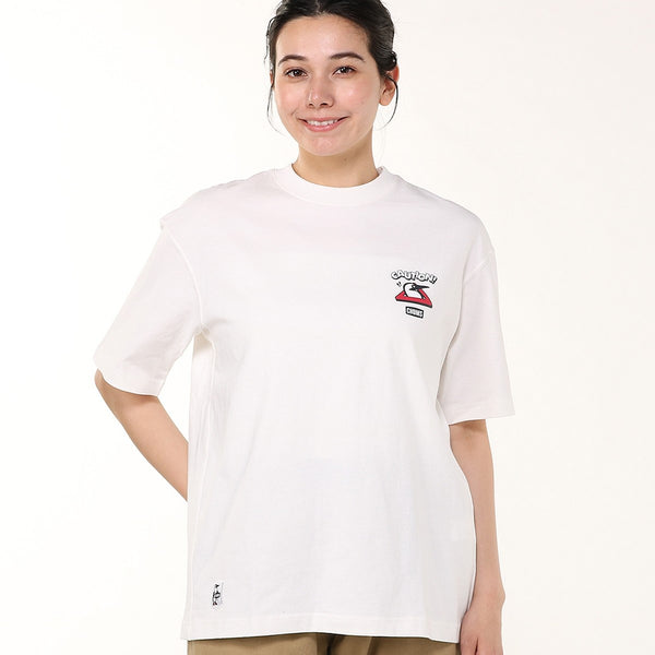CHUMS ( チャムス ) アイムアブービーバードTシャツ | トップス | Tシャツ | シャツ | 半袖シャツ | 半袖 | オーバーサイズ | プリントT | コットン100％ | バックプリント | CH01-2524 | 型崩れしにくい | キャンプ | お出かけ | レジャー | オシャレ | アウトドア