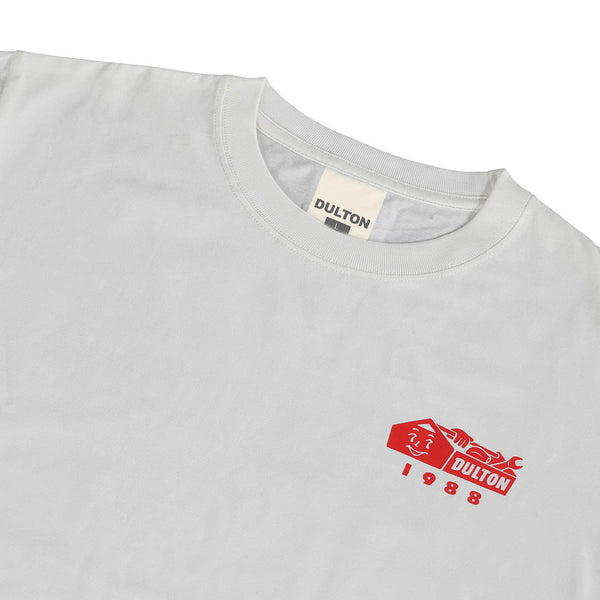 DULTON ( ダルトン ) DULTON T-SHIRT TOOL BOX | シャツ | 半袖シャツ | Tシャツ | 半袖Tシャツ | コットン100% | 7.7オンス | 普段着 | 作業着 | 夏服 | シンプル | バックプリント | T24-0866