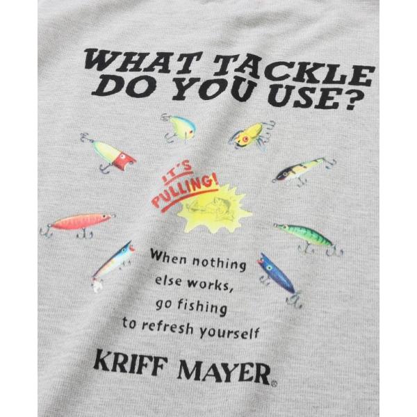 KRIFF MAYER ( クリフメイヤー ) BUG PROOFプリントT ( ルアー ) MENS | 2445107 | メンズ | 半袖シャツ | シャツ | Tシャツ | 夏服 | 半袖 | 防蚊 | バックプリント | 刺繍 | ワンポイント | 通気性 | アウトドア | キャンプ | くりふめいやー | カジュアル