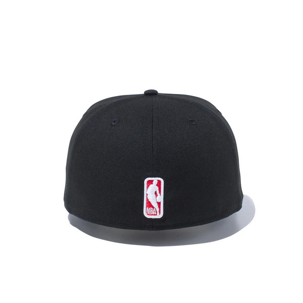 NEW ERA ( ニューエラ ) 59FIFTY シカゴ ・ ブルズ ブラック × チームカラー | 帽子 | キャップ | 日よけ | お出かけ | 14525228 | ユニセックス | 定番 | アウトドア | キャンプ | ポリエステル | コットン