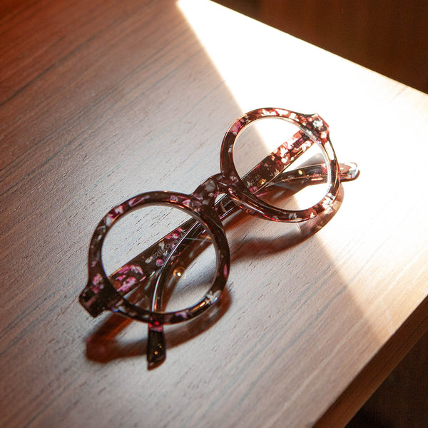 DULTON ( ダルトン ) READING GLASSES リーディング グラス | 老眼鏡 | 眼鏡 | オシャレ | 花柄 | 個性的 | ケース付き | YGF150 | ラウンドタイプ | だるとん