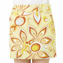 【 SALE 】 LOUDMOUTH ( ラウドマウス ) レディース 柄インナー付きスカート | シャガデリック | イエロー | 黄色 | ゴルフ | ウェア | ゴルフウェア | スカート | 派手 | 可愛い | 762359 | らうどまうす