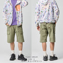 KRIFF MAYER ( クリフメイヤー ) モンキーショーツ | MENS | 2545112 | メンズ | ハーフパンツ | アウトドア | キャンプ | 無骨 | ヒップポケット | 大きめ | ポケット | 収納 | ゴム | ストレッチ | くりふめいやー | カジュアル