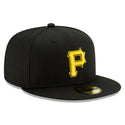 NEW ERA ( ニューエラ ) 59FIFTY MLBオンフィールド ピッツバーグ ・ パイレーツ オルタネイト2 | 帽子 | キャップ | 日よけ | アウトドア | レジャー | シンプル | お出かけ | 14524905 | ポリエステル | ブラック | 定番 | 速乾 | UVカット | にゅーえら