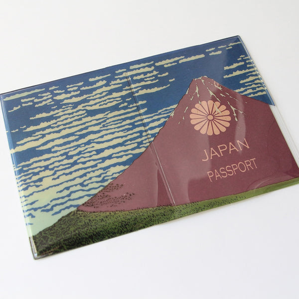 DETAIL ( ディテール ) Akafuji | アカフジ | 日本画のパスポートカバー | カバー | パスポートカバー | 10年用パスポート | ポケット | 収納 | 2590 | でぃてーる