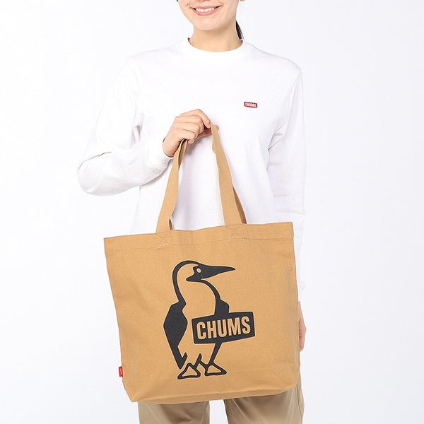 CHUMS ( チャムス ) ブービーキャンバストート | トートバッグ | バッグ | シンプル | 通勤 | 通学 | ブービーバード | お出かけ | コットン | 買い物バッグ | A4 | 丈夫 | 肩にかけやすい | CH60-3495 | ちゃむす | 大きめ | カバン | 鞄