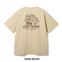 GRIP SWANY ( グリップスワニー ) 【 GSMCT-121 】 TRAVELING BEAR TEE | 半袖Tシャツ | 半袖 | Tシャツ | シンプル | コットン | プリントT | アパレル | レジャー | お出かけ | アウトドア | キャンプ | ぐりっぷすわにー