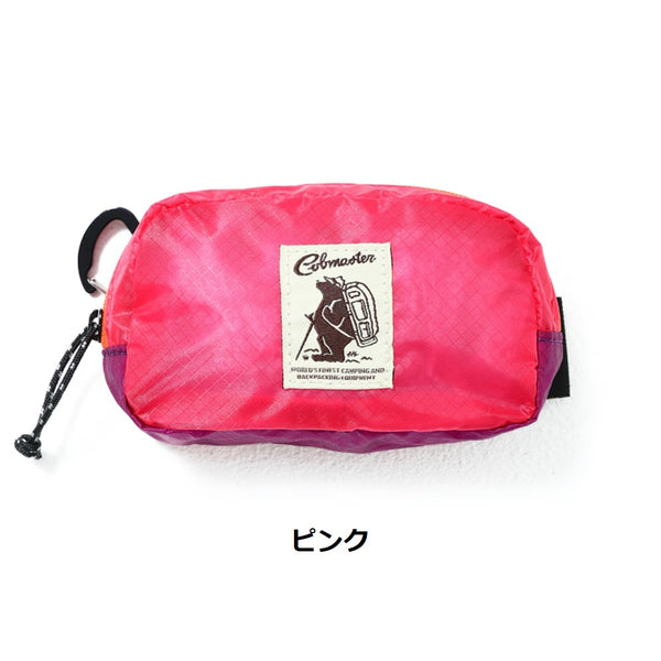 COBMASTER ( コブマスター ) COB-CR SQUARE POUCH S | ポーチ | アウトドア | レジャー | キャンプ | 旅行 | カード入れ | マチ付き | ミニウォレット | ミニ財布 | コンパクト | 軽量 | 防水 | 81020600 | こぶますたー