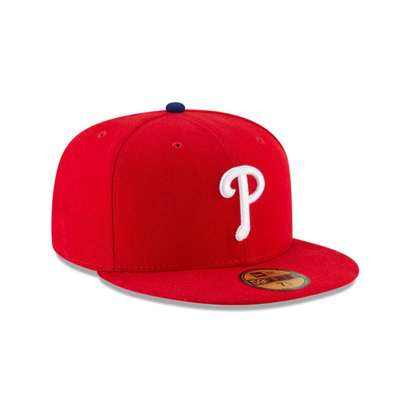 NEW ERA ( ニューエラ ) 59FIFTY MLBオンフィールド フィラデルフィア ・ フィリーズ ゲーム | 帽子 | キャップ | 日よけ | シンプル | ユニセックス | 速乾 | 定番 | 14524859 | ポリエステル | UVカット | にゅーえら