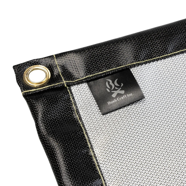 Bush Craft ( ブッシュクラフト ) SUS クロスファイヤースタンド シングル用 焚き火シート | 51767 | アウトドア | キャンプ | 焚火 | 焚火小物 | 耐熱シート | 軽い | コンパクト | ぶっしゅくらふと