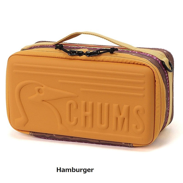 CHUMS ( チャムス ) マルチハードケースM | 収納ケース | ケース | アウトドア | キャンプ | ハードケース | CH62-2183 | ハンバーガー | シンプル | 使いやすい | EVA樹脂 | メッシュポケット | ちゃむす