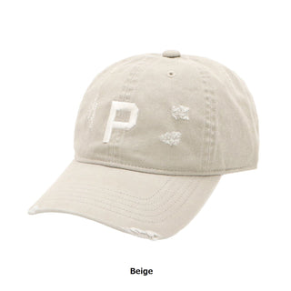 Manhattan Portage ( マンハッタンポーテージ ) Damage 6P Cap | 帽子 | キャップ | 日除け | 日よけ | アウトドア | オシャレ | キャンプ | ダメージ | ヴィンテージライク | 刺繍 | ワンポイント | コットン | カジュアル | MP387