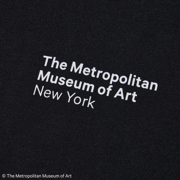 NEW ERA ( ニューエラ ) 半袖 オーバーサイズド コットン Tシャツ The Met ブラック | シャツ | 半袖Tシャツ | 黒色 | にゅーえら | 14457270 | ユニセックス | ゆとり | コットン | 夏服 | バックプリント | カジュアル
