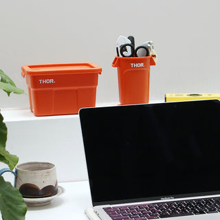 THOR ( ソー ) THOR Round Container Mini DC ソー ラウンドコンテナー ミニ DC | 小物入れ | ペン立て | メガネスタンド | オシャレ | インテリア | 3654 | ブラック | オレンジ | クリア | ライトグレー | コヨーテ | オリーブ