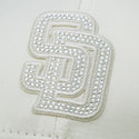 NEW ERA ( ニューエラ ) 9FORTY White Day Rhinestone ラインストーン サンディエゴ・パドレス クローム | 帽子 | キャップ | ユニセックス | クロスストラップ | サイズ調整 | お出かけ | オシャレ | 14908241 | にゅーえら