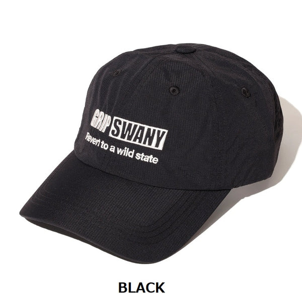 GRIP SWANY ( グリップスワニー ) 【 GSUA-183 】 RIPSTOP SUPPLEX GEAR CAP | 帽子 | キャップ | サイズ調整 | アウトドア | キャンプ | レジャー | ナイロン100% | 軽い | 軽量 | ぐりっぷすわにー