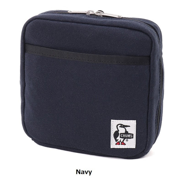 CHUMS ( チャムス ) スクエアスタンドポーチスウェットポーチ | ポーチ | ケース | 内ポケット | スクエア型 | 自立 | アウトドア | 旅行 | キャンプ | レジャー | 持ち運び | 撥水 | CH60-4009 | ちゃむす