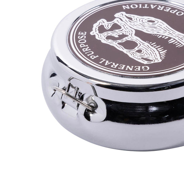DULTON ( ダルトン ) PORTABLE ASHTRAY ポータブル アッシュトレイ | 携帯灰皿 | オシャレ | 可愛い | アイアン | クロームメッキ | 車 | リング付 | K655-757 | だるとん | 灰皿