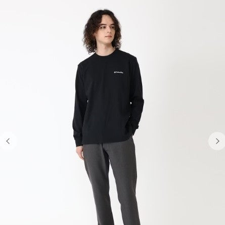 Columbia ( コロンビア ) エクスプローラーズキャニオンロングスリーブTシャツ | ロンT | Tシャツ | 長袖 | メンズ | AJ5272 | コットン100% | ヴィンテージ感 | バックプリント | お出かけ | アウトドア | レジャー | ころんびあ