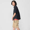 KRIFF MAYER ( クリフメイヤー ) パッチワーク半袖シャツ | MENS | 2553100 | メンズ | 半袖 | カジュアルシャツ | BBQ | フェス | オシャレ | 夏シャツ | トップス | 大人カジュアル | ゆったり | 春夏 | くりふめいやー
