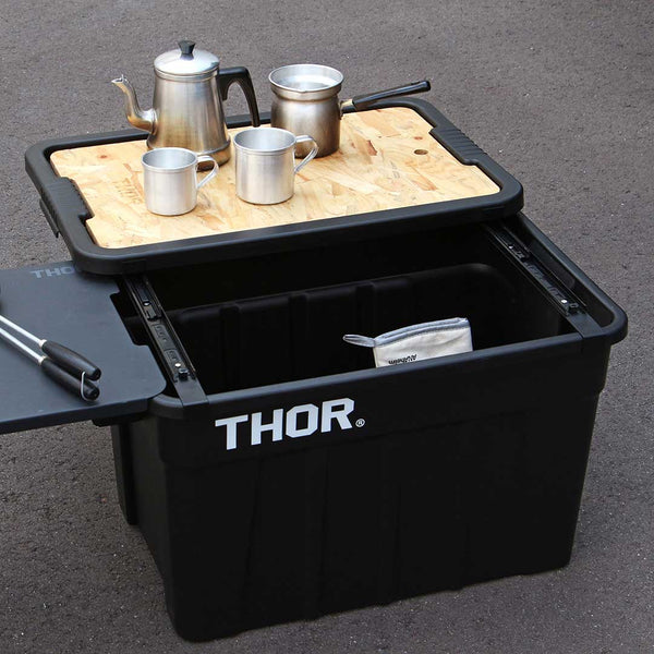 THOR ( ソー ) THOR To-Rail ソートゥーレイル THOR用スライドレール BRANDSTHOR | 75L専用 | 53L専用 | 2本 | レール | スライド | アウトドア | キャンプ | テーブル | 便利 | 屋外 | シンプル | 3625 | そー