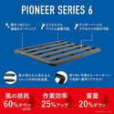 RhinoRack（ ライノラック ）PIONEER 6 PLATFORM (1500mm x 1240mm) WITH BACKBONE トヨタ ハイラックス 取り付けキット JC-01773