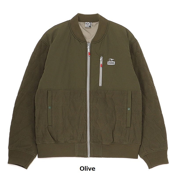 CHUMS ( チャムス ) ブービーステッチフリースブルゾン | フリースジャケット | ベスト | ブービーバード | キルティング | フリース | カジュアル | アウター | 冬服 | アパレル | CH04-1473 | ちゃむす