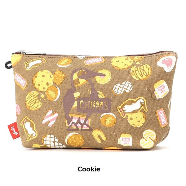 CHUMS ( チャムス ) ブービープリントポーチスウェット CH60-3828 | ポーチ | ペンケース | アウトドア | キャンプ | 撥水 | 撥油 | メイクポーチ | ちゃむす | メイクポーチ | 持ち運び | 旅行