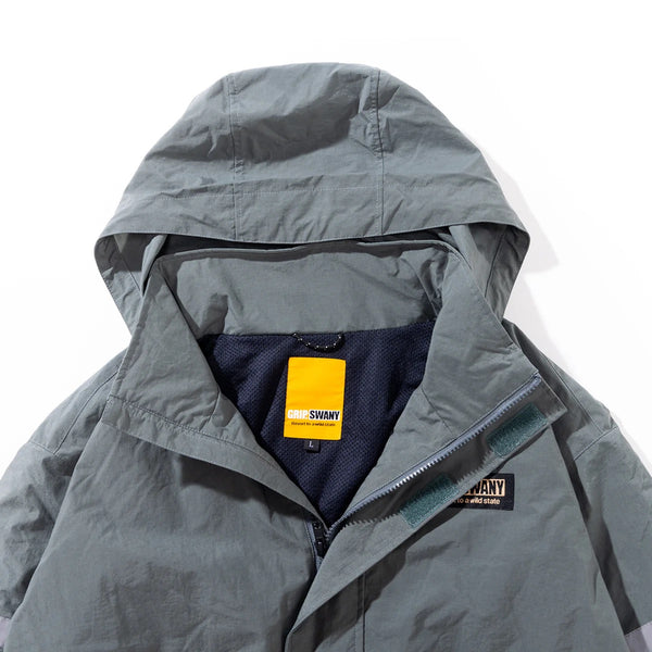 GRIP SWANY ( グリップスワニー ) 【 GSMJ-055 】 REFLECTIVE LINE | ジャケット | アウター | フィールドジャケット | 撥水 | ナイロン | 起毛 | メッシュ | アウトドア | レジャー | キャンプ | 登山 | ぐりっぷすわにー