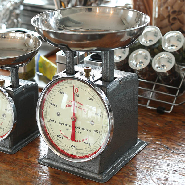 DULTON ( ダルトン ) AMERICAN KITCHEN SCALE H.GRAY アメリカン キッチン スケール | キッチンスケール | 量り | シンプル | 100-061GY | キッチン用品 | オシャレ | インテリア | だるとん