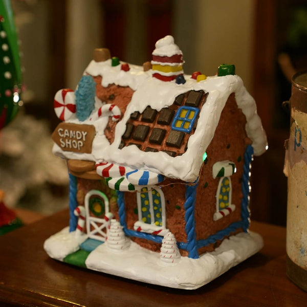 DULTON ( ダルトン ) LED BRILLIANT HOUSE LED ブリリアント ハウス キャンディーストア キャンディーショップ | オブジェ | 光る | インテリア | クリスマス | 置物 | プレゼント | ギフト | X24-0721 | X24-0722 | だるとん