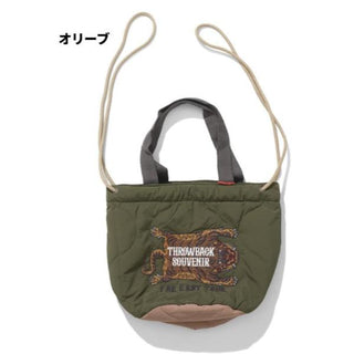 KRIFF MAYER ( クリフメイヤー ) スーベニア刺繍巾着BAG | バッグ | MENS | メンズ | LADYS | レディース | ユニセックス | 巾着バック | 2515117 | 肩掛け | 手持ち | ハンドバッグ | ショルダーバッグ | お出かけ | オシャレ | くりふめいやー