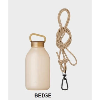 RIVERS ( リバーズ ) ソフトボトル sui | 持ち運び | 登山 | キャンプ | アウトドア | レジャー | 通勤 | 通学 | シンプル | 軽量 | 340ml | ストラップ | 肩掛け | 軽い | BT036 | りばーず | 散歩 | オシャレ | 水筒