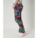 【 SALE 】 LOUDMOUTH ( ラウドマウス ) ストレッチツイル 柄ロングパンツ | メンズ | ゴルフ | ゴルフウェア | ストレッチ | 動きやすい | ポリエステル100% | 吸汗速乾 | UV | 764301 | らうどまうす | ロングパンツ | 派手