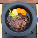 GRANDOOR ( グランドア ) DISHGRILL | ディッシュグリル | お皿 | アウトドア | キャンプ | 調理 | 器 | フライパン | 洗い物が減る | 陶器 | 焦げ付かない | 洗いやすい | 深み | シンプル | オーブン可 | スタッキング | コンパクト | ぐらんどあ