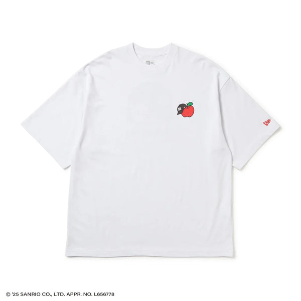NEW ERA ( ニューエラ ) 半袖 オーバーサイズド コットン Tシャツ HELLO KITTY キャップ | シャツ | 半袖シャツ | ブラック | ホワイト | キティちゃん | ハローキティ | コラボ | 14348709 | 14348710 | にゅーえら | 夏服