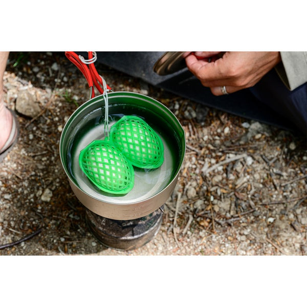 EVERNEW ( エバニュー ) 2ケ入玉子ケース | ケース | 持ち運び | 卵 | アウトドア | キャンプ | 登山 | 2個 | ソロキャンプ | 便利 | 軽い | 軽量 | ゆで卵 | EBY231 | キッチン | えばにゅー