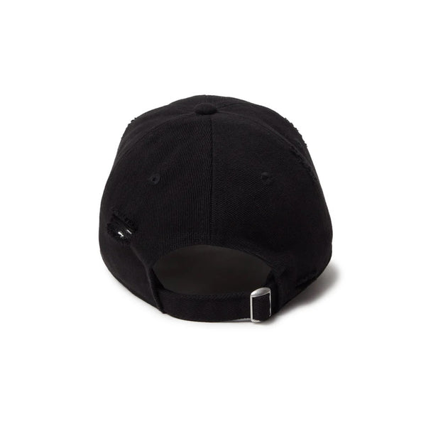 NEW ERA ( ニューエラ ) 9TWENTY Damaged Series ロサンゼルス ・ ドジャース ブラック | 帽子 | キャップ | 日よけ | アウトドア | キャンプ | レジャー | クロスストラップ | ユニセックス | コットン | 黒色 | オシャレ | シンプル