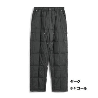 TAION ( タイオン ) ワーク ペインター ダウンパンツ | TAION-136PTWK | ロングパンツ | 防寒 | ダウン | 軽い | 冬 | 軽量 | 耐久性 | アウトドア | キャンプ | レジャー | 保温 | たいおん | カジュアル