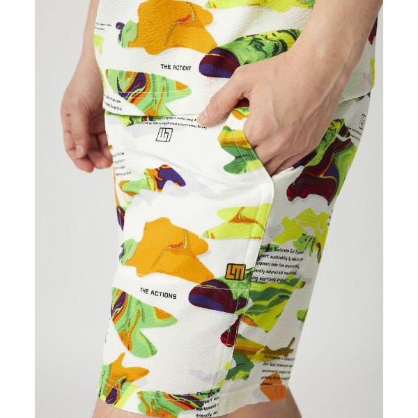 LOUDMOUTH ( ラウドマウス ) メンズ ニットサッカー 柄ショートパンツ | パンツ | ハーフパンツ | ゴルフ | ウェア | ゴルフウェア | 派手 | 吸汗速乾 | UV | ストレッチ | ポリエステル | 765305