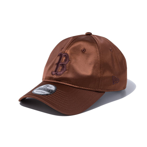 NEW ERA ( ニューエラ ) 9TWENTY Valentine's Day サテン ボストン・レッドソックス ブラウン/ダークブラウン | 帽子 | キャップ | アウトドア | キャンプ | レジャー | お出かけ | バレンタイン | サイズ調整 | 14908293 | にゅーえら