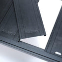 AS2OV ( アッソブ ) フォールディングテーブル | FOLDING TABLE | ブラック | 492502-10 | 大型テーブル | キャンプ | BBQ | デュオキャンプ | ソロキャンプ | 調整可能 | 高さ調節 | アルミ | 軽量 | ワンタッチ | ランタンポール | バッグ付 | あっそぶ
