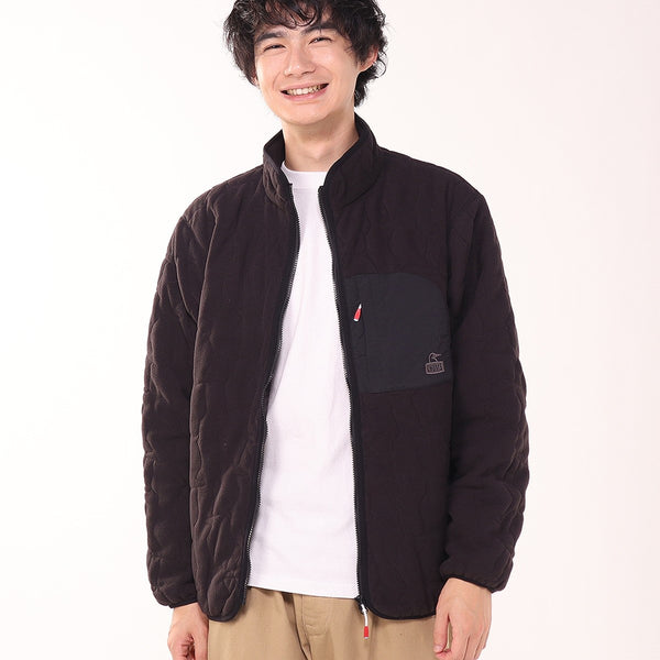 CHUMS ( チャムス ) ブービーステッチフリースジャケット | フリースジャケット | ジャケット | アウター | 冬服 | アパレル | 防寒 | 防寒着 | 暖かい | キルティング | カジュアル | CH04-1471 | 保温 | ちゃむす