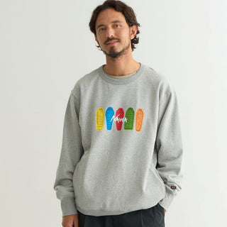 NANGA ( ナンガ ) ECO HYBRID SWEATSHIRT ( SB PT ) エコハイブリッド スウェットシャツ スリーピングバッグプリント | スウェットシャツ | シャツ | 長袖シャツ | 裏毛 | 長袖 | トップス | ウェア | アパレル