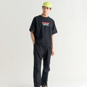NANGA ( ナンガ ) ECO HYBRID BOX LOGO LOOSE FIT TEE UNISEX エコハイブリッドボックスロゴルーズフィットティー | 半袖シャツ | シャツ | シンプル | ロゴ | 夏服 | ゆったり | 定番 | なんが