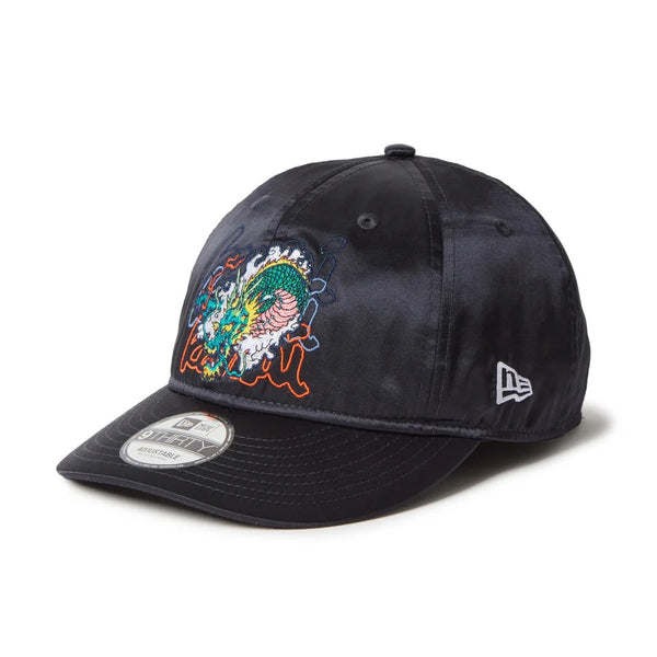 NEW ERA ( ニューエラ ) 9THIRTY kansai yamamoto 龍 サテン ネイビー | 帽子 | キャップ | 山本寛斎 | コラボ | 日よけ | オシャレ | アウトドア | キャンプ | レジャー | ポリエステル | クロスストラップ | ユニセックス | 14858856 | にゅーえら