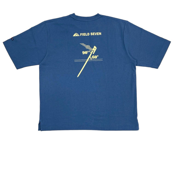 LITTLE RISE × FIELD SEVEN ( リトルライズ × フィールドセブン ) ぺぐT | 半袖 | Tシャツ | バックプリント | アウトドア | キャンプ | お洒落 | トップス | アパレル | ペグ | オリジナル