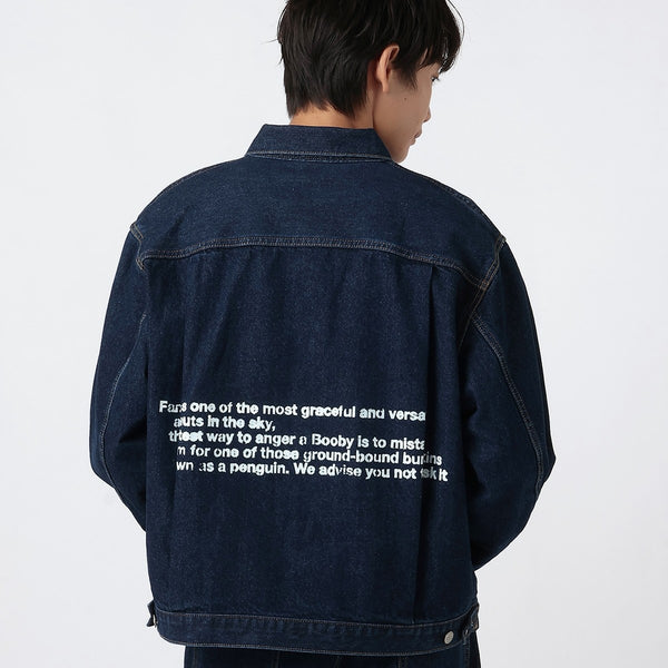 CHUMS ( チャムス ) 守矢努 デニムジャケット ジャケット Gジャン メンズ レディース ユニセックス コラボ 限定 アメカジ カジュアル デニムアウター 長袖 おしゃれ キャンプ CH04-1532